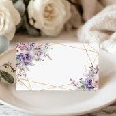 Elegante Paarse & Blush Roos Bloemen bruiloft