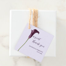 Elegante Paarse Calla Lelie Bloem Bruiloft