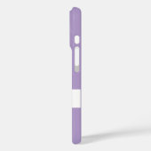 Elegante Paarse iPhone-hoes met gepersonaliseerde Case-Mate iPhone Case (Achterkant / Links)