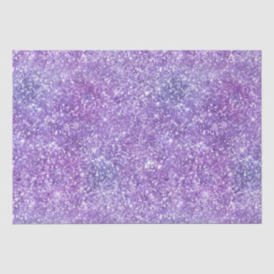 Elegante Paarse Iridiserende Gradiënt Glitter Tissuepapier