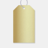 Elegante Paarse Welkom Bruiloft Cadeaulabel (Achterkant)