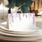 Elegante Paarse Wisteria Bloemen Bruiloft