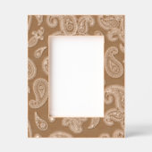 Elegante  Paisley Floral gegraveerd Lijst (Voorkant)