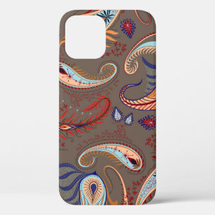 Elegante Paisley Print:  Patroon iPhone 12 Hoesje