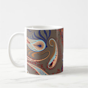 Elegante Paisley Print: Patroon Koffiemok