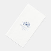 Elegante papieren servetten voor bruiloftsgasten – (Hoek)