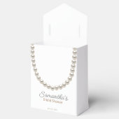 Elegante Parel Bruidsdouche Favor Dozen Bedankdoosjes (Geopend)