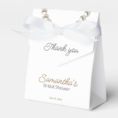 Elegante parelketting Bruidsfeest Favor Dozen Bedankdoosjes (Voorkant Zijde)