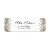 Elegante Parels Bruidscadeau Retour Etiket (Voorkant)
