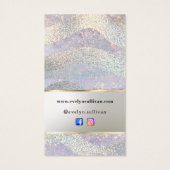 Elégante parties scintillant aquarelle de l'encast (Dos)