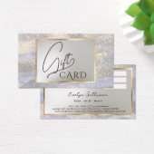 Elégante parties scintillant aquarelle vagues Cart (Bureau)