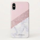 élégante parties scintillant en or rose blanc marb<br><div class="desc">Elégante et élégante parties scintillant d'or géométrique faux rose,  marbre blanc et bloc de couleur rose.</div>