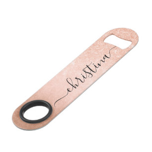 Elégante parties scintillant en or rose en cuivre