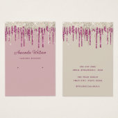 Élégante Parties scintillant moderne Lecteurs de l (Devant & derrière)