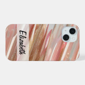 Elégante Parties scintillant Pastel Rose Bleu Or A (Verso Horizontal)