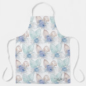 Elegante Pasen Gepersonaliseerde Bunny Ears Schort (Voorkant)