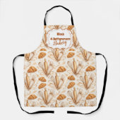 Elegante Pastel Bakkerij Branding Schort (Voorkant)