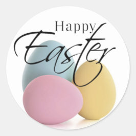Elegante pastel easter egg Stickers