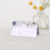 Elegante Pastel Lente Aquarel Bloem Bruiloft (Voorkant)