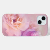 Elegante pastel roze rozen Case-Mate iPhone case (Achterkant (horizontaal))