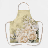 Elegante pastel Waterverf Flowers Schort (Voorkant)