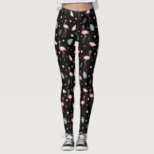  Élégante Patte Flamingo Rose Leggings