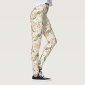 Elegante Pauw Bloemige Vintage (11) Leggings (Rechts)