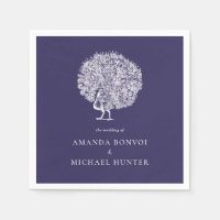 Elegante  Pauw Midnight Blue Wedding