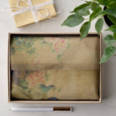 Elegante  pauwen tissuepapier (Geschenk)