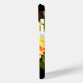 Elegante Peachy geel oranje floral Rozen Case-Mate iPhone Case (Achterkant / Links)