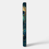 Elegante Peacock Feather Luxe telefoonhoes Case-Mate iPhone Case (Achterkant / Links)