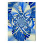 Elégante peinture abstraite d'aquarelle orchidée (Devant)