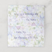 Elegante Periwinkle Clematis bruiloft (Buitenkant ongevouwen)