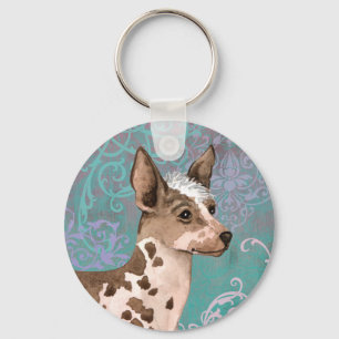 Elegante Peruviaanse Orchidee Inca Sleutelhanger