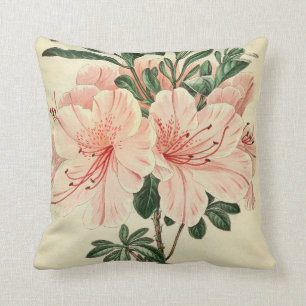 elegante perzik  florale deklaag kussen