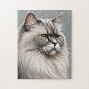 Elegante Perzische kat illustratie Legpuzzel