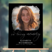 Élégante Photo Funéraire En Mémoire Amoureuse (Neutre)