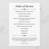 Élégante photo intemporelle célébrant le programme (Dos)