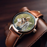 Élégante photo Monogramme<br><div class="desc">Élégant monogramme et date spéciale design photo personnalisé parfait pour les anniversaires mariages, les diplômes, la Fête des pères, Noël, et plus!</div>