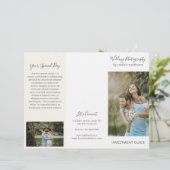 Élégante photographie ivoirienne Brochure d'affair (Debout devant)