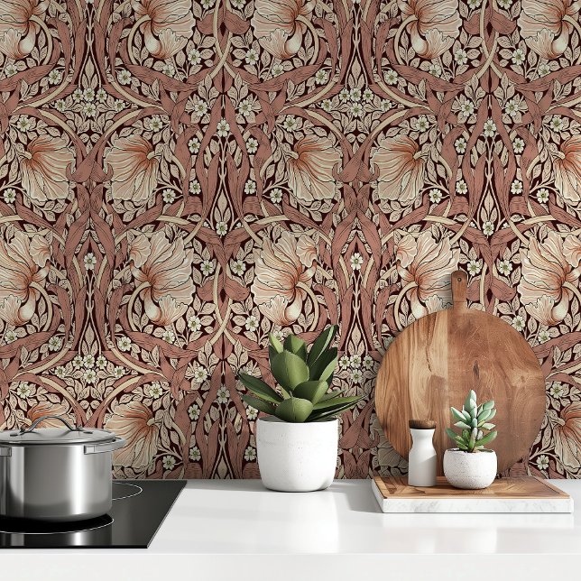 Elegante Pimpernel Primrose Dusty Pink & Cream Behang (Creator heeft geüpload)