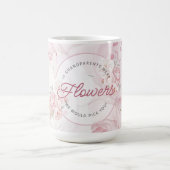 Elegante pioenroos bloemen grootouder we zouden je koffiemok (Center)