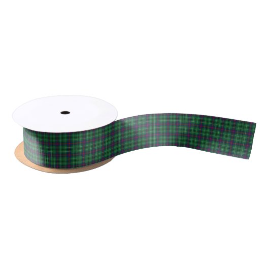 Elegante Plaid Green Rustic Tartan Lint (Spoel)