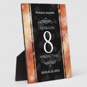 Élégante plaque Mariage du 8ème anniversaire de br (Côté)