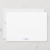 Élégante première sainte communion Invitation pour (Dos)