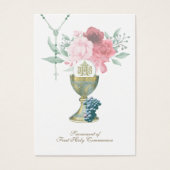 Élégante Première sainte communion Souvenir Saint (Devant)