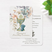 Élégante Première sainte communion Souvenir Saint (Bureau)