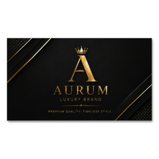 Elegante Premium Zakelijk Merktemplate Magnetisch Visitekaartje