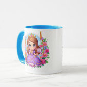 Elegante Princess Charm Cup Mok (Voorkant links)