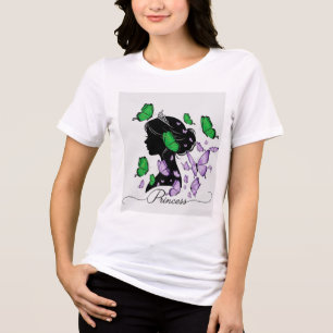 Elegante "Princess of Butterflies" T-shirt   prins